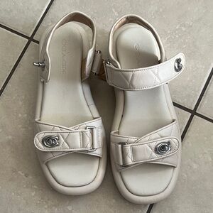 Coach Women's Off-White Sandals